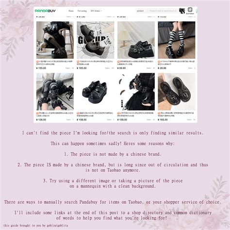 r/Lolita on Reddit: I wrote a guide on finding items on taobao with 